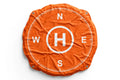 STARTRC 25 Inch Foldable Drone Landing Pad — Waterproof, Orange (Brand New)