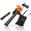 LawnMaster BV1210 3-in-1 Electric Blower Vacuum Mulcher — 12A Corded, 240 MPH (Open Box)