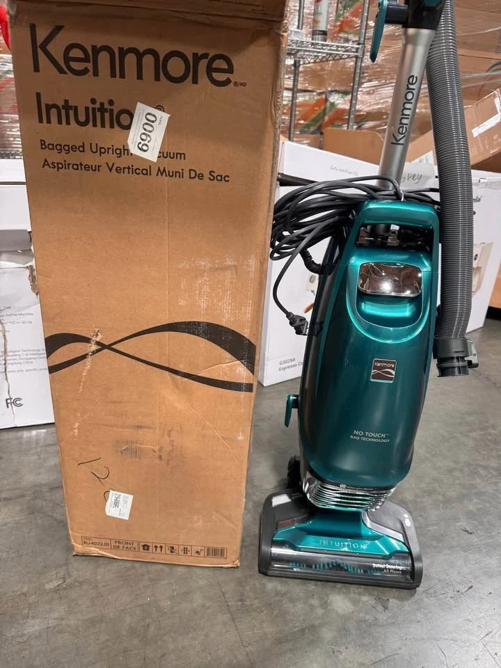 Kenmore Intuition Bagged Upright Vacuum — Teal, No-Touch AllergenSeal (Brand New)