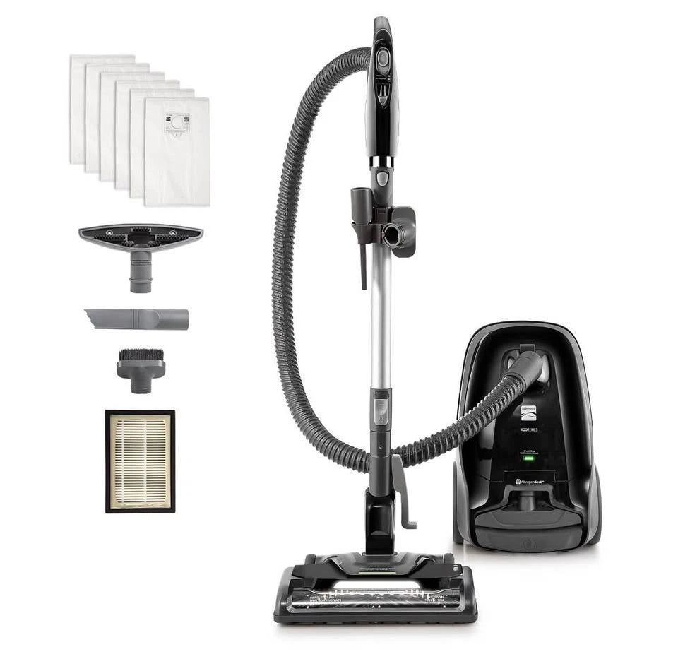 Kenmore 400 Series Bagged Canister Vacuum — HEPA AllergenSeal, Hair Eliminator (Brand New)