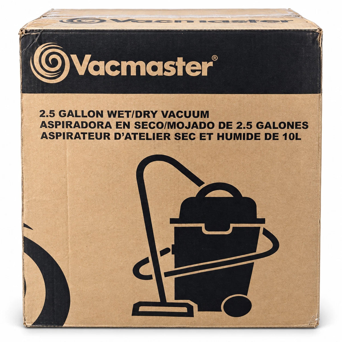 Vacmaster VOM205P 2.5 Gallon Portable Wet Dry Vacuum — 2 Peak HP, Corded (Open Box)